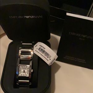 New Armani watch with tags & box NEVER WORN.